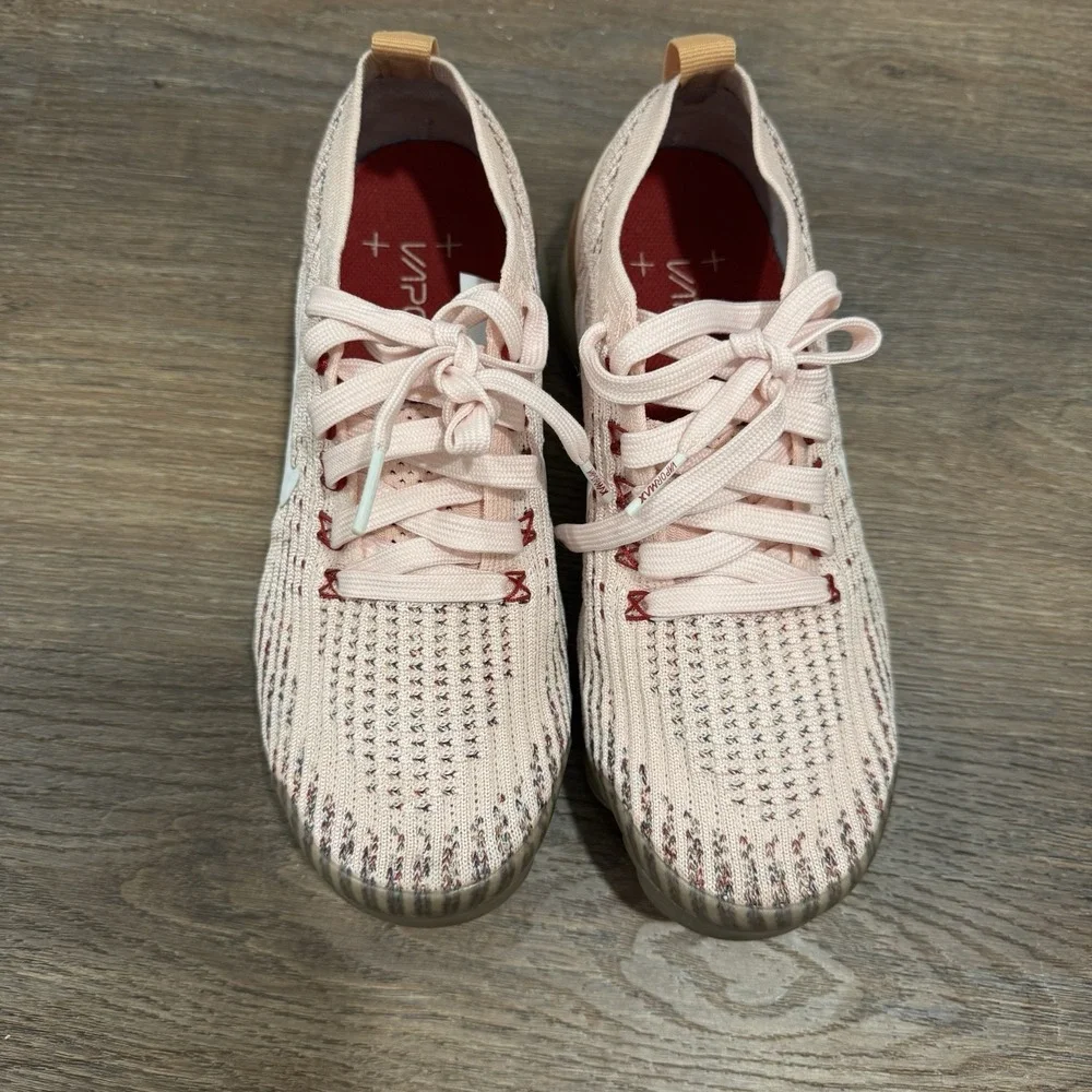Nike Air Vapormax Flyknit 3.0 Sunset Tint Pink Women's Sz 7 READ AJ6910-602